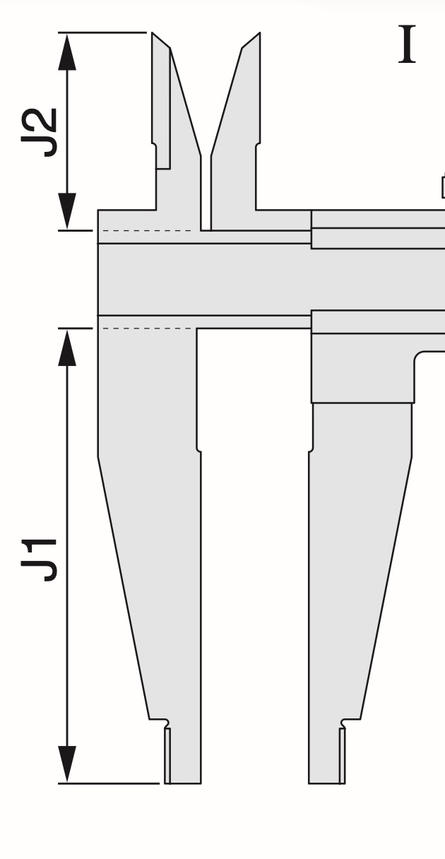 Kraftig kaliber 0-1500mm