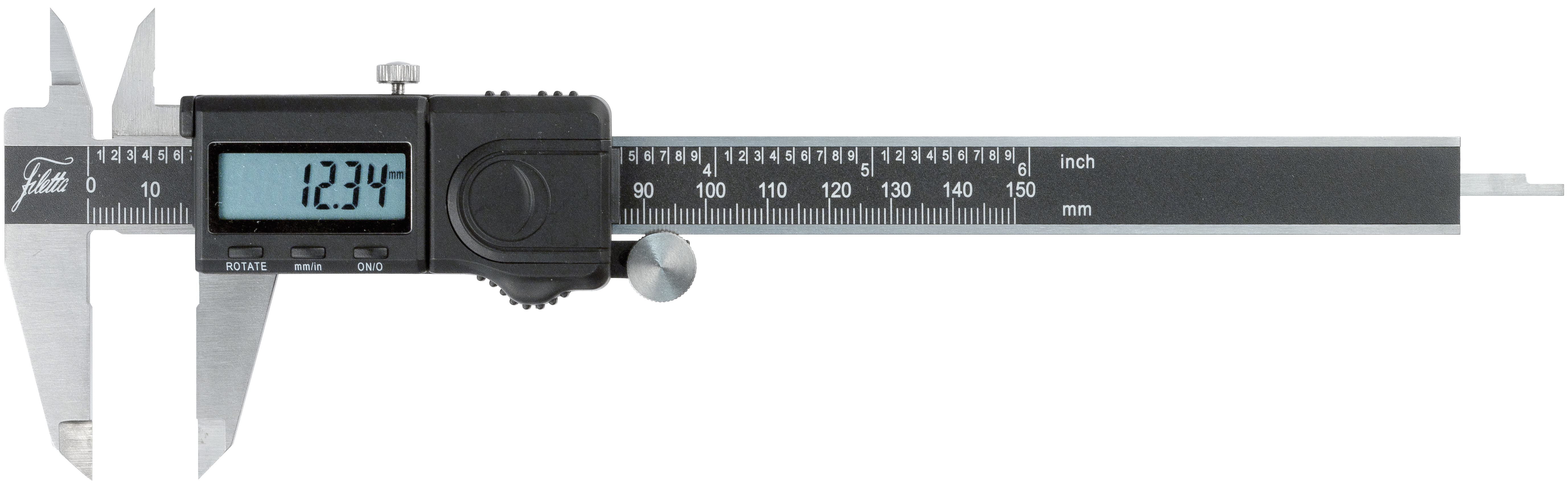 Abs. dig. kaliper FO 0-200mm